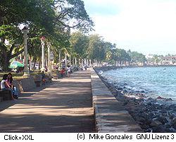 Rizal Boulevard, Strandpromenada Dumaguete Negros