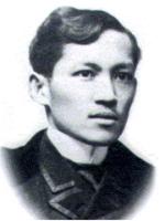Jose Rizal as the national hero of the Philippines.