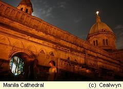 Manila Cathedral Intramuros Manila Philippines