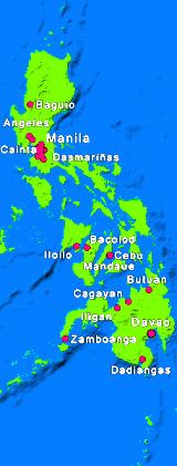 Map Philippines 